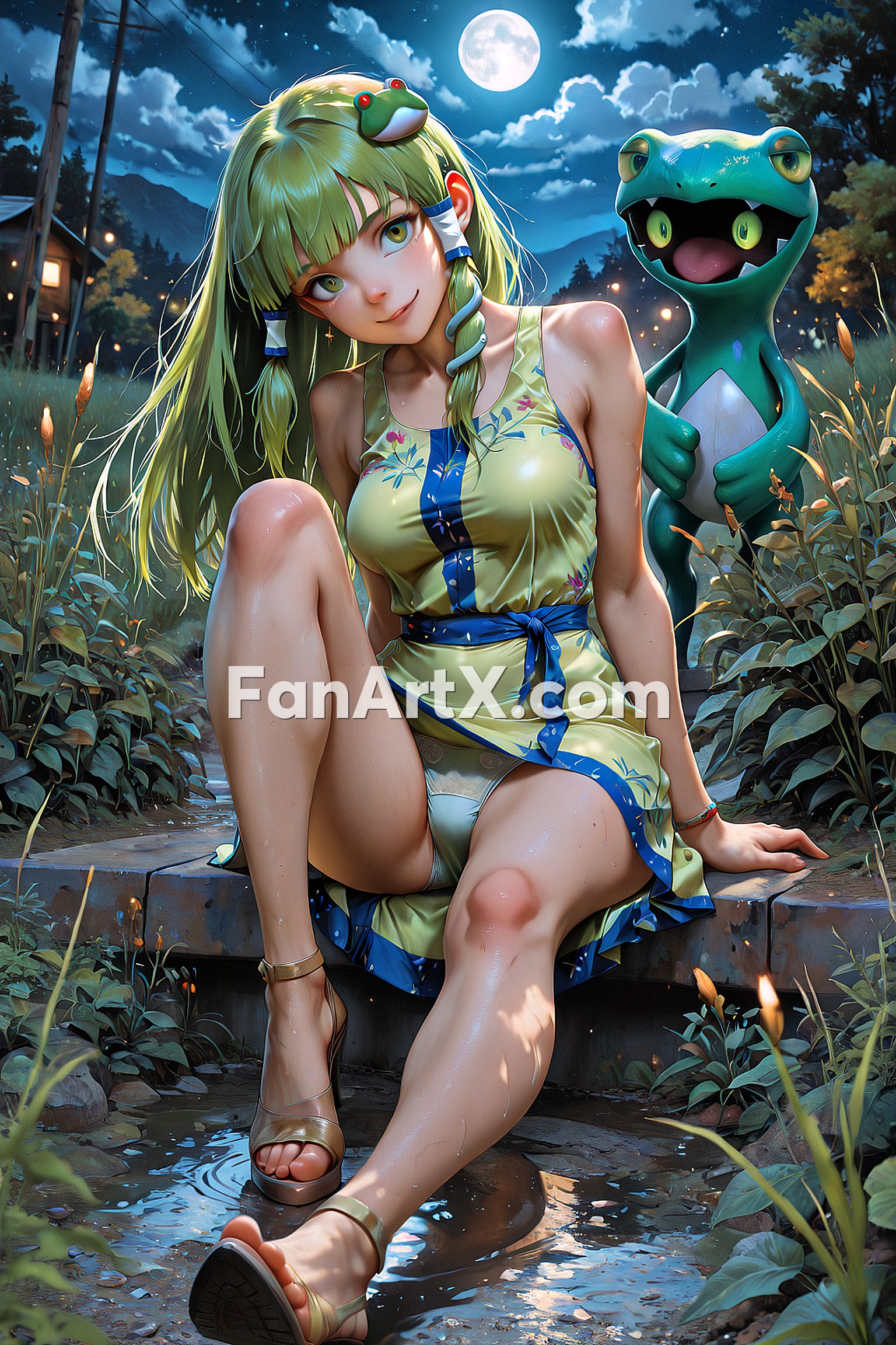 Kochiya Sanae Touhou project Fanart 5266182